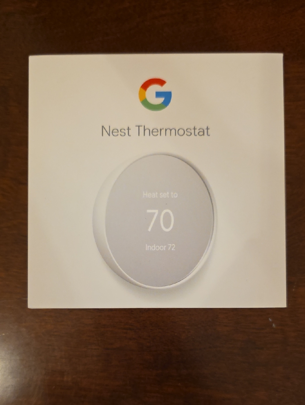 Google Nest Thermostat - Snow (White)